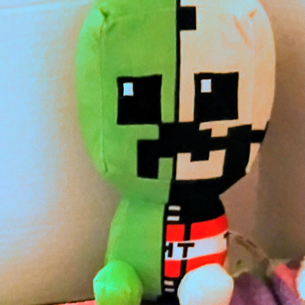 Minecraft Mini Craft Creeper Anatomy Plush